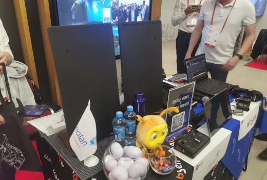 Акустические системы Tefra Audio на форуме AV Focus 22 в Москве.