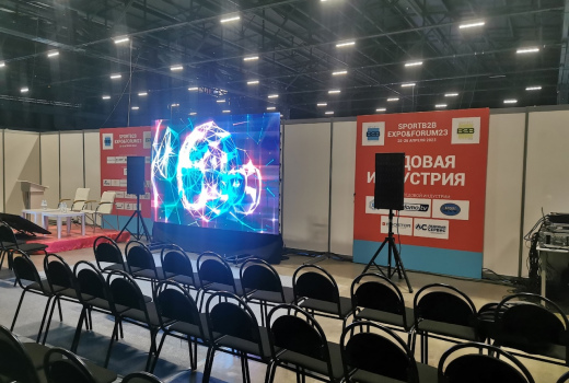 Озвучивание спортивной выставки Sport b2b Expo